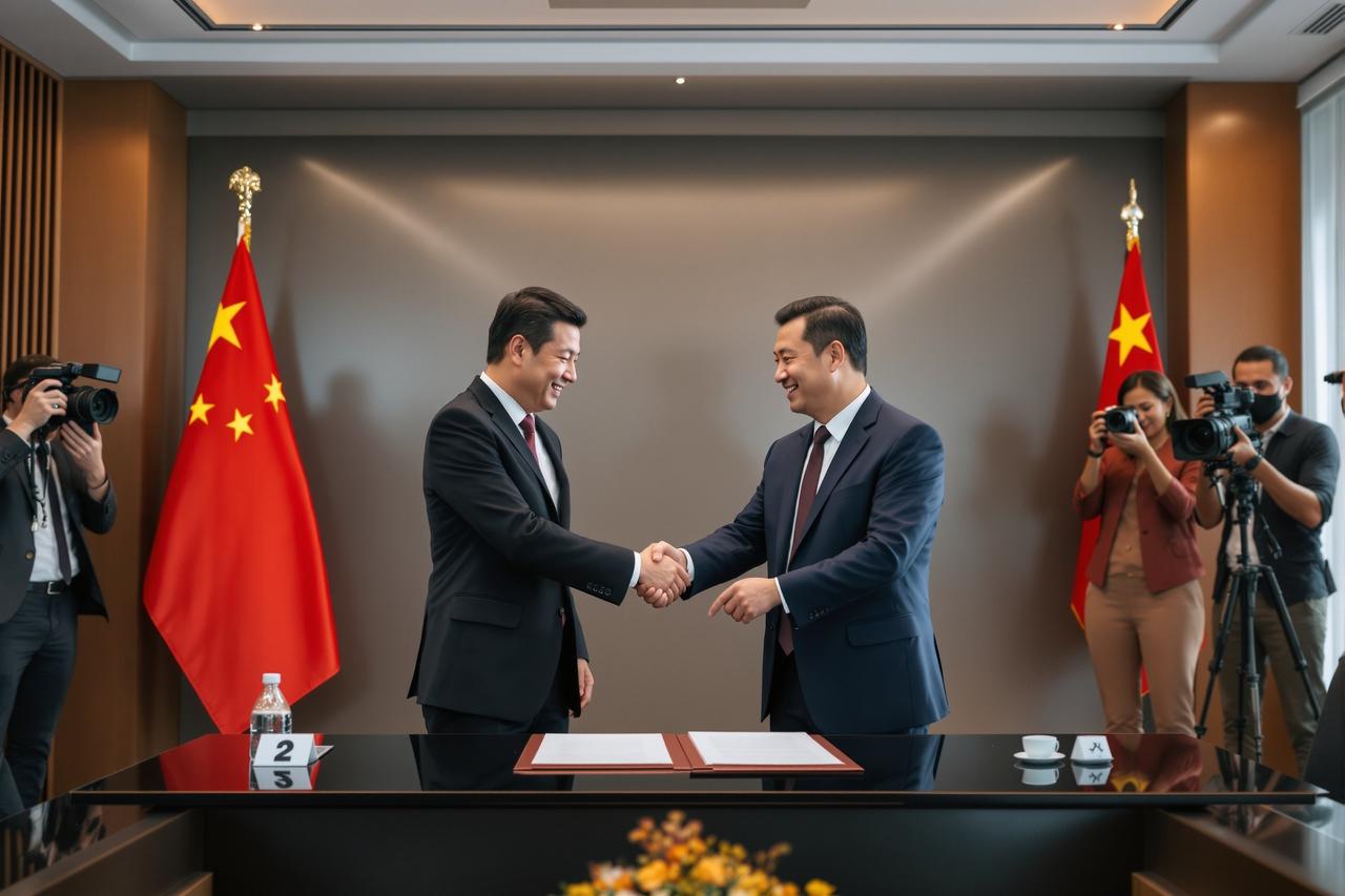 黑桃影院 - 黑桃影院与央视达成战略合作 新闻配图